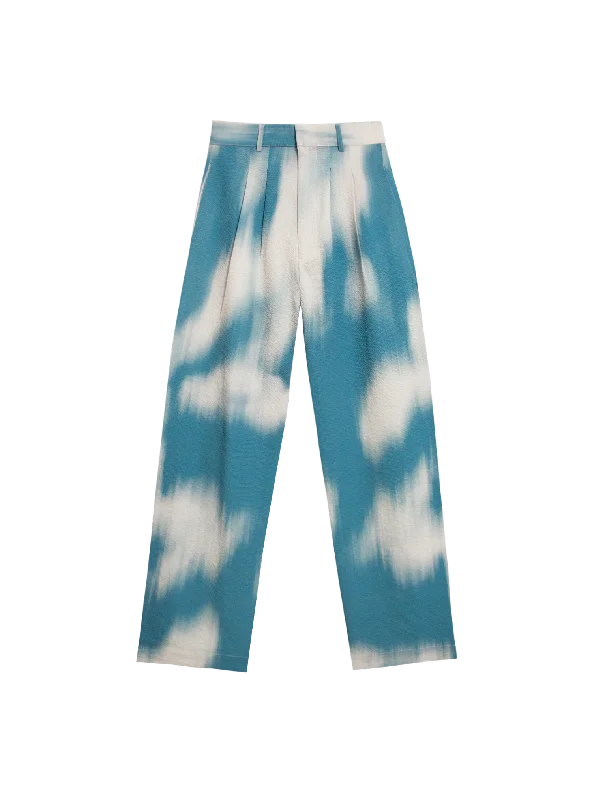 Hurry In Resort Pants (Seersucker Sky)