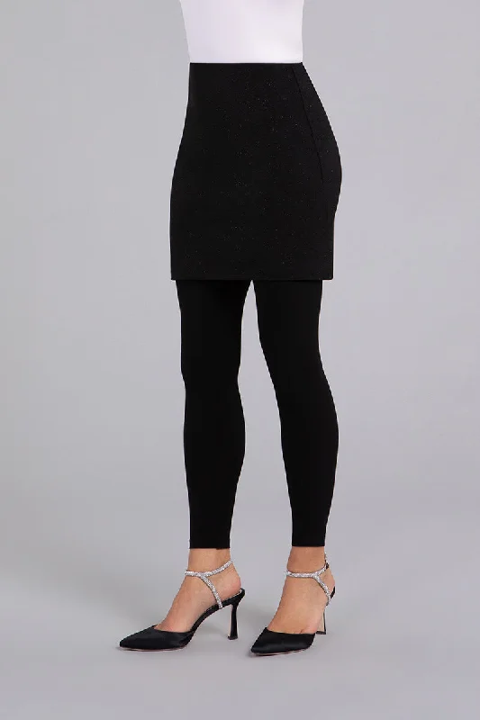 Best Seller Mini Skirt | Black Sparkle