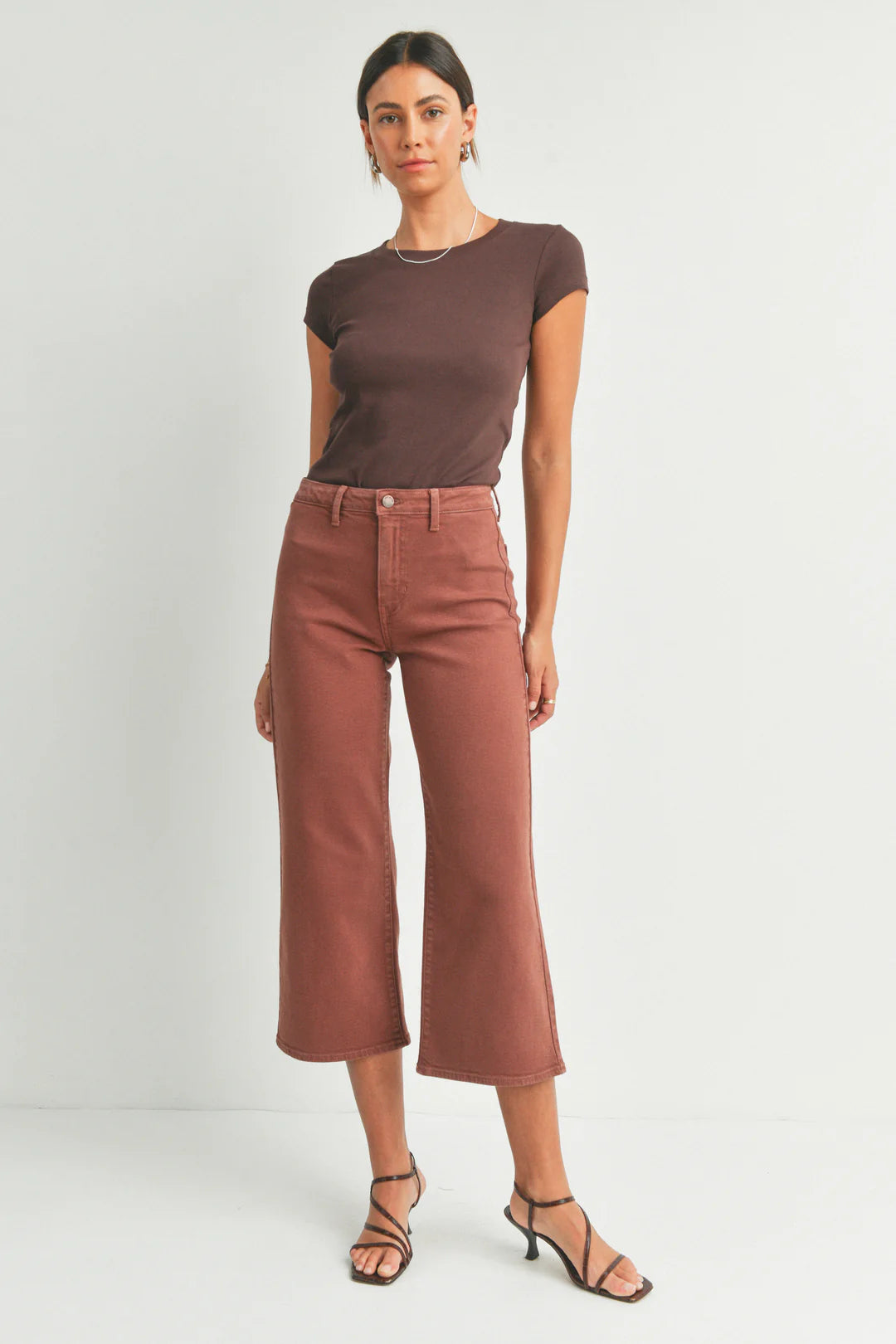 Don't Delay Just Black Wide Leg Trouser
