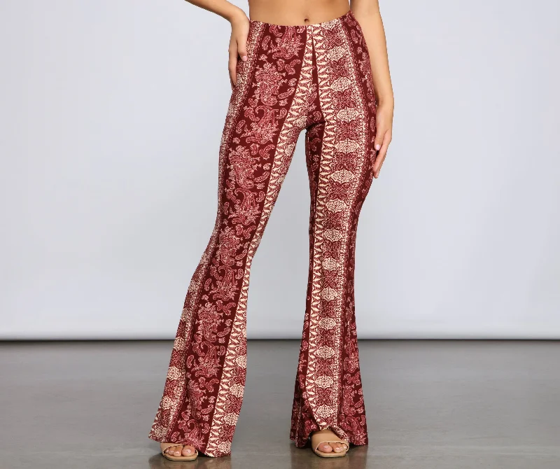 Weekend Deals That Impress Wanderlust Beauty Flared Pants