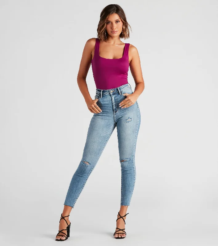 Massive Savings Taylor High Rise Skinny Crop Jeans By Windsor Denim