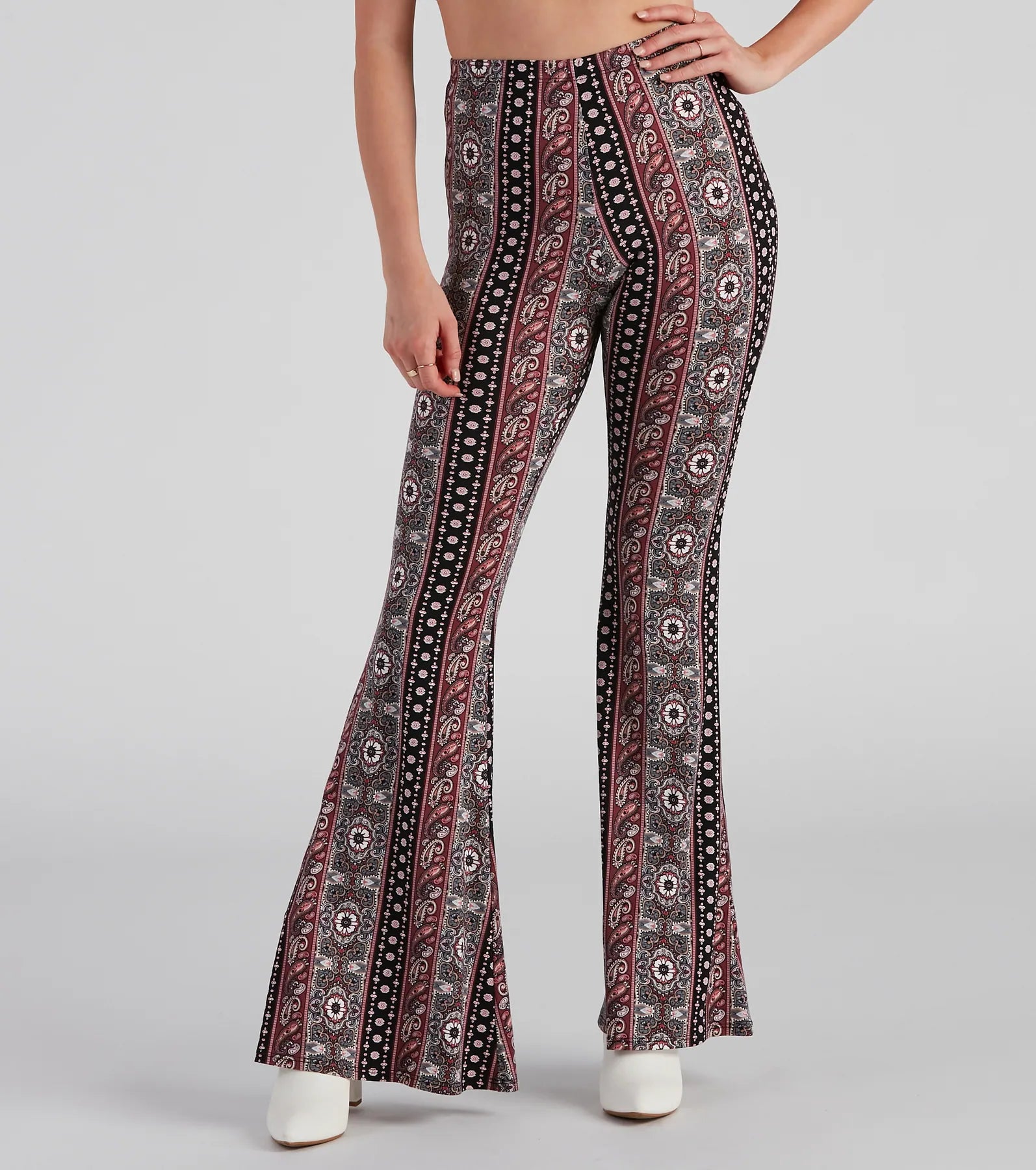Special Discount Chill Factor Paisley Boho Pants