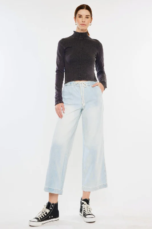 Price Rollback Annalise Mid Rise Wide Leg Pants