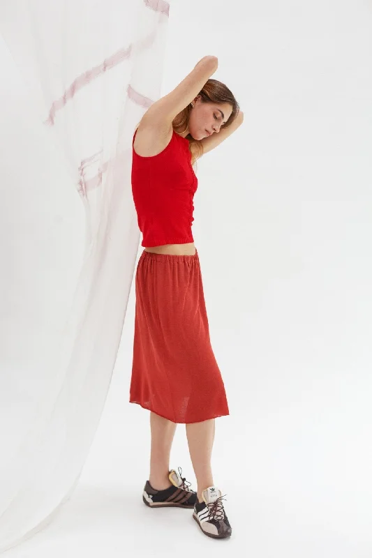 One-Day Only Beso Silk Skirt