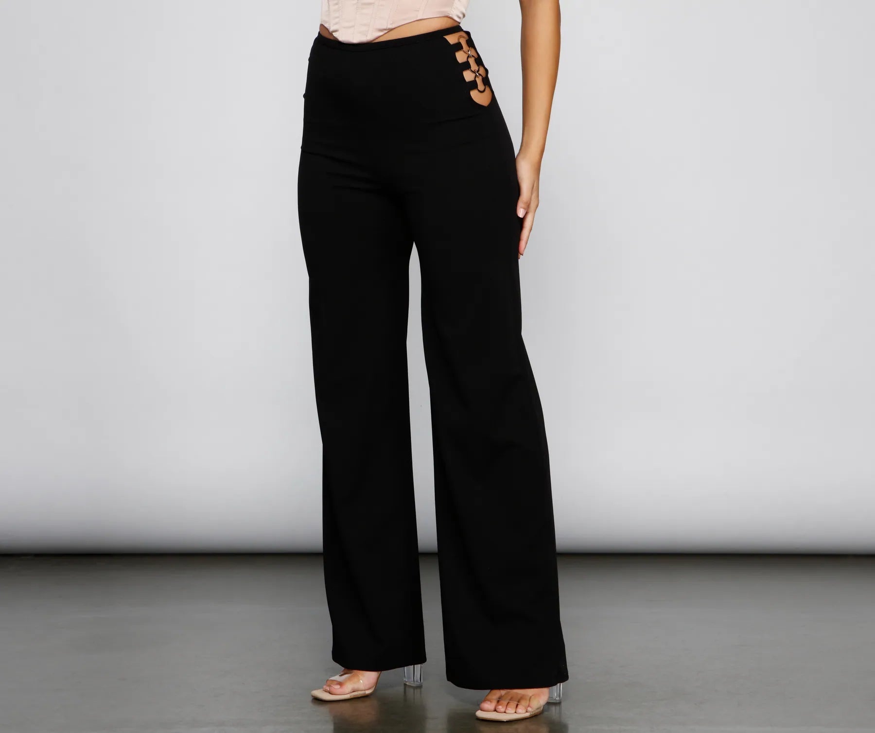 Instant Discount Make It Ring High Waist Pants