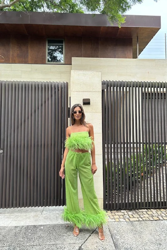 Best Choice Lumiere Plumage Long Pants Lime