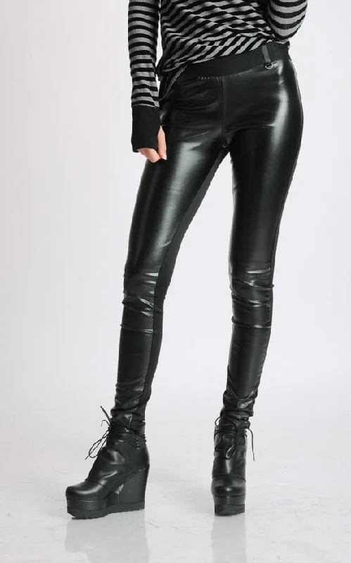 Exclusive Savings Black Leather Pants