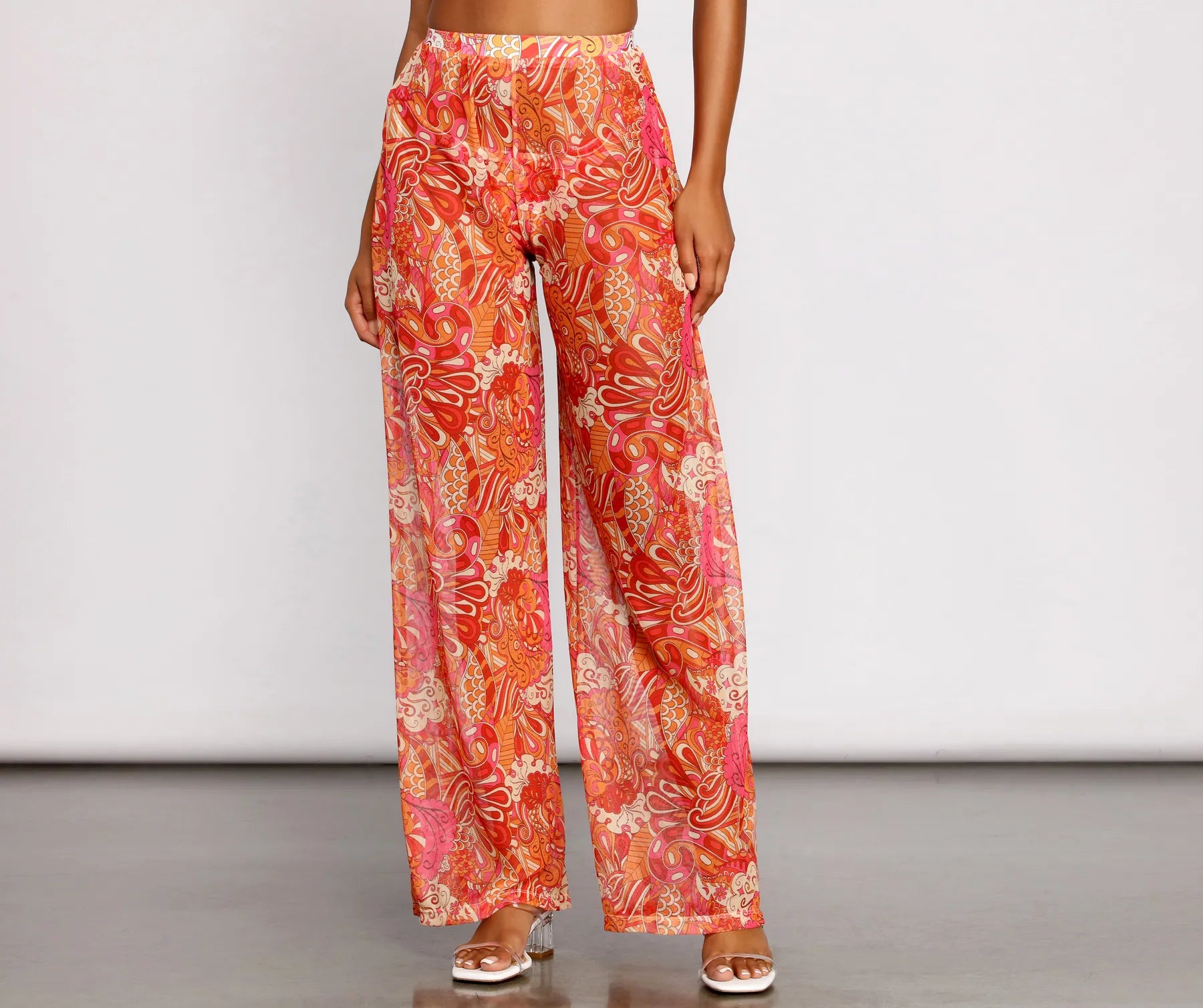 New Deals Bohemian Dreams Flared High Waist Pants