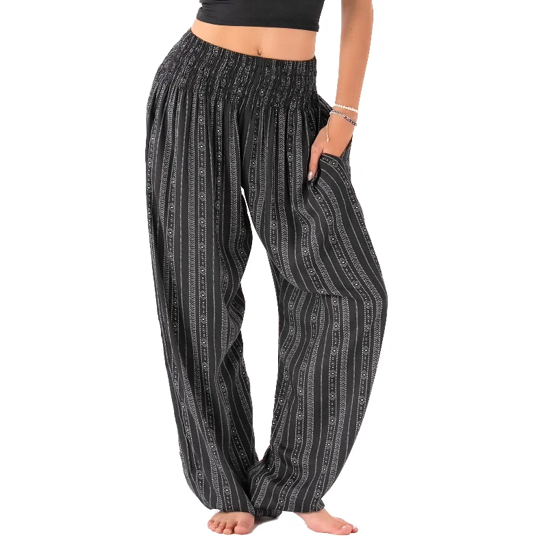 Mega Sale Akha Tribal Print Harem Pants