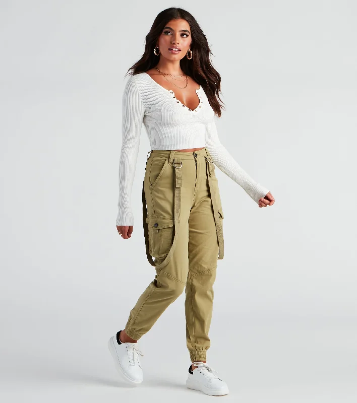 Amazing Value Precious Cargo High Rise Joggers