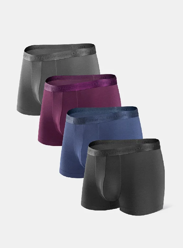 4 Packs Ultra Soft Micro Modal Trunks