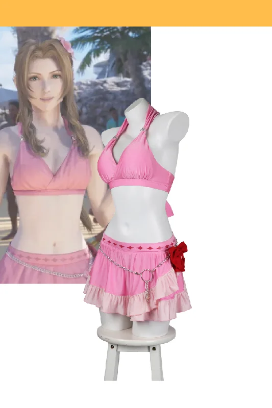 Super Savings Aerith Gainsborough Swimsuit Final Fantasy 7 Rebirth Custom Costume