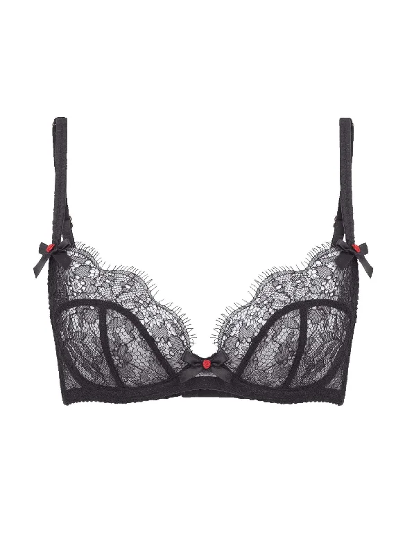Final Sale Lorna Lace Bra (Black)