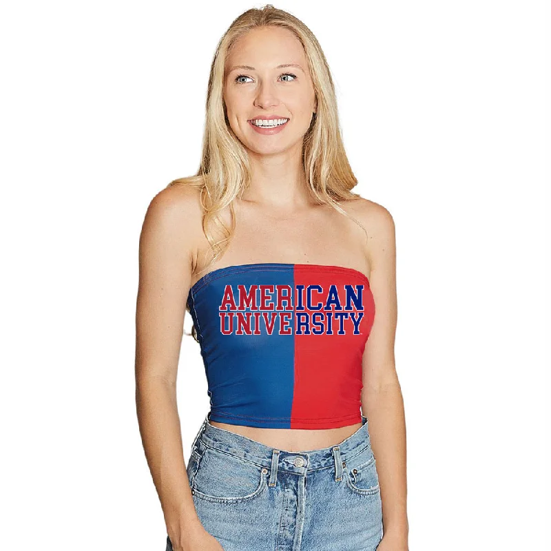 American University Two Tone Tube Top