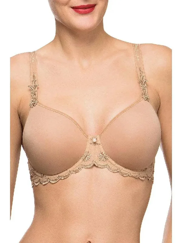 Weekend Discounts to Delight Antinea Exactement Chic 3D Spacer Bra in Skin Rose color Weekend Discounts to Delight Antinea Exactement Chic 3D Spacer Bra in Skin Rose color