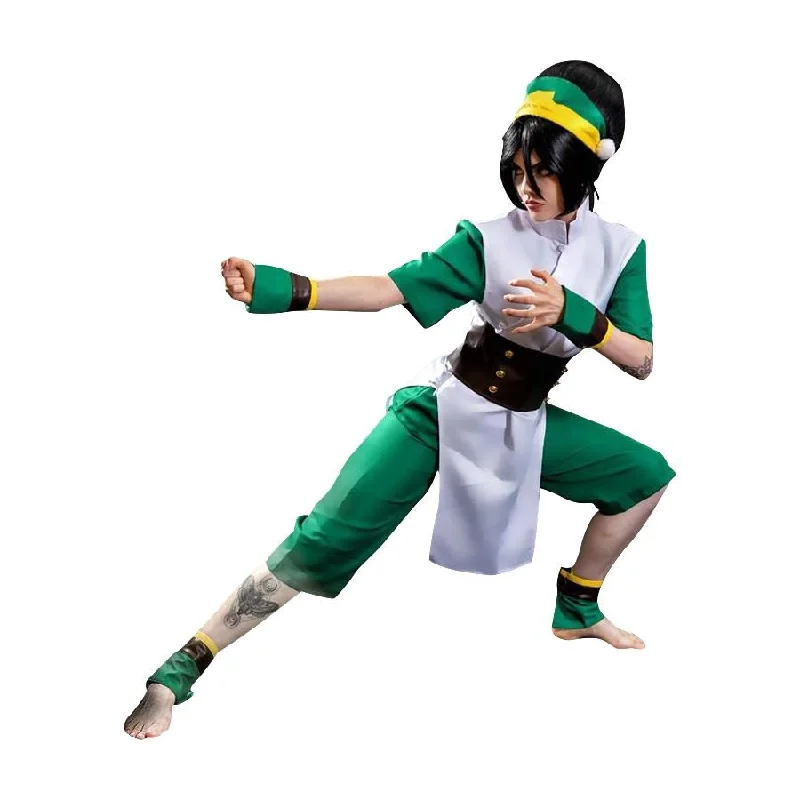Unmissable Offer Avatar: The Last Airbender Toph Beifong Cosplay Costume mp001719