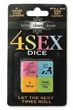 Act Now Behind Closed Doors 4 Sex Dice Game