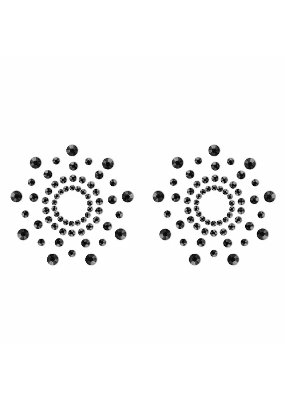 Midnight Madness Mimi Black Rhinestone Pasties
