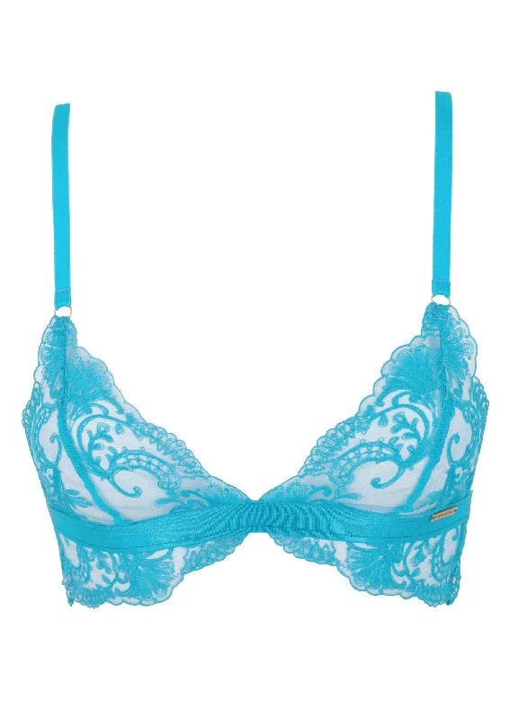 Unmissable Offer Marseille Soft Bra (Peacock Blue)
