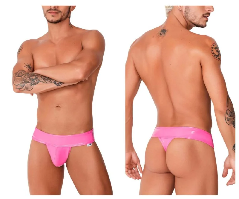 Weekend Bargains to Celebrate CandyMan 99742 Gloss Thongs Color Pink