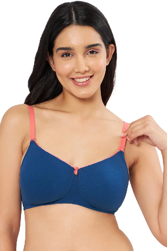Weekend Deals That Impress Comfort Dream Padded Non-wired T-shirt Bra - Poseidon & Sunkist Coral Weekend Deals That Impress Comfort Dream Padded Non-wired T-shirt Bra - Poseidon & Sunkist Coral