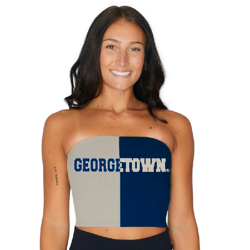 Amazing Value Georgetown Hoyas Two Tone Tube Top