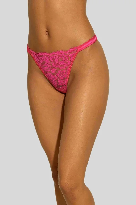 Magnolia G-String in Flori Pink