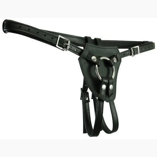 Deal Explosion Deluxe Leather Harness with Buckles: Wild Hide