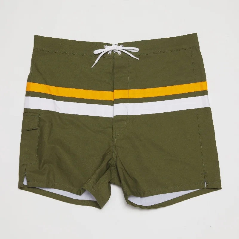Huge Savings Dual Stripes Trunks (Green)