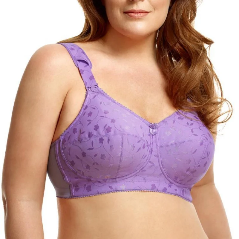 Jacquard Soft Cup Bra 1305 - Lilac