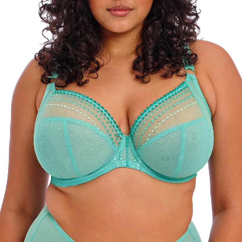 Elomi Matilda Underwire Plunge Bra - Jade