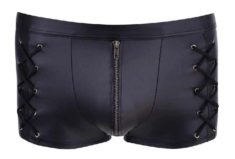 Major Savings Black Boxer Front Zip by NEK