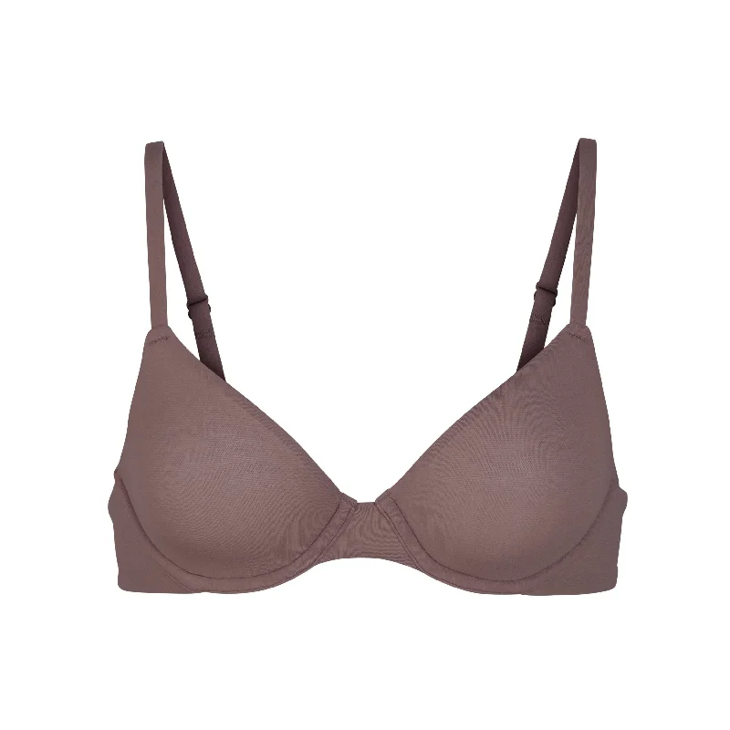 Savings Spectacular FITS EVERYBODY UNLINED UNDERWIRE BRA | UMBER