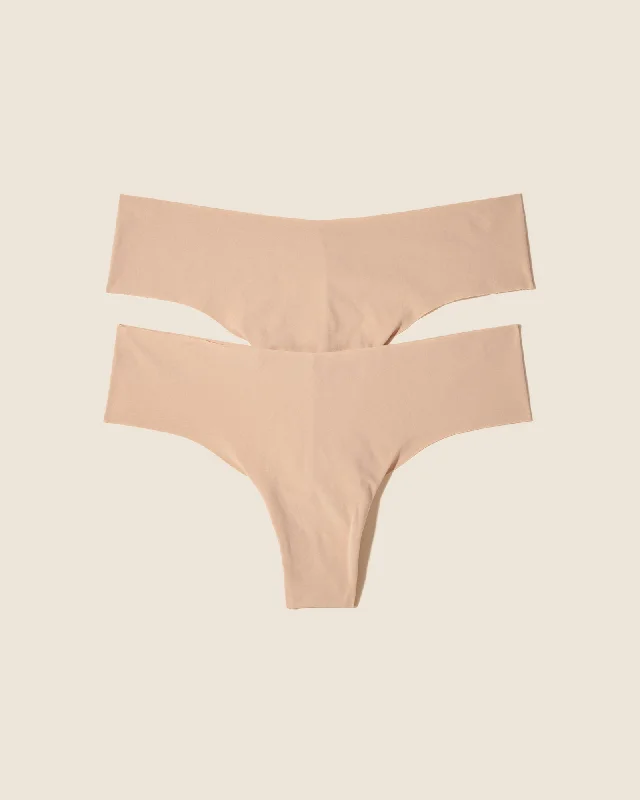 2 Pack Low Rise Thong