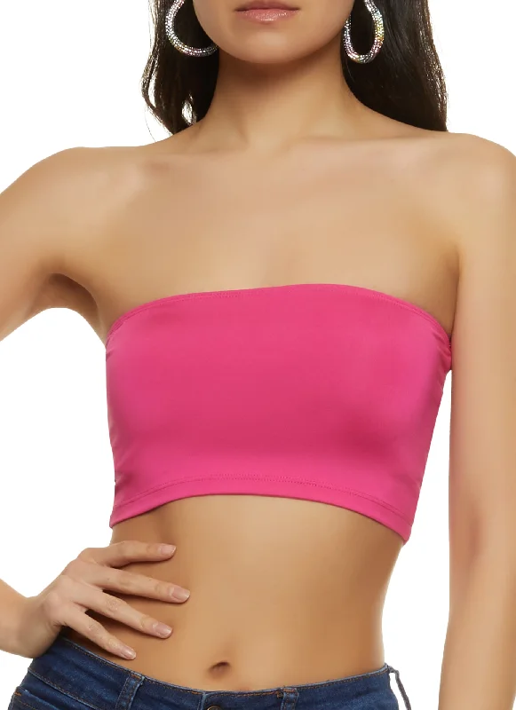 Final Sale Solid Spandex Tube Top