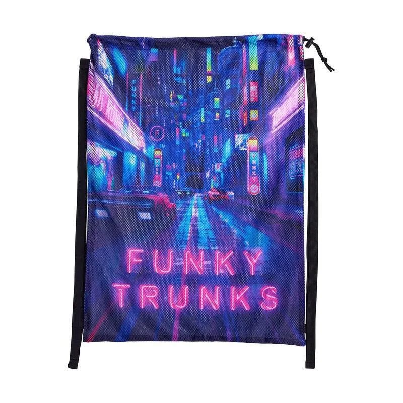 Huge Savings Funky Trunks Mesh Gear Bag | Cyber City