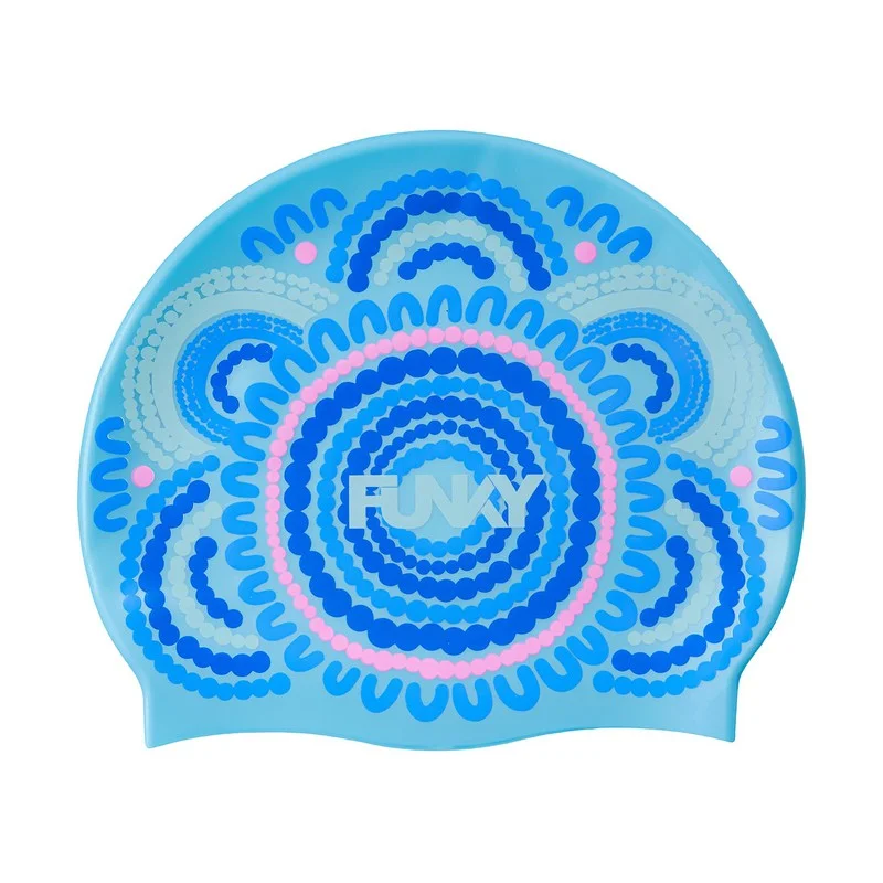 Can't Resist Funky Silicone Swim Cap | Bundjalung