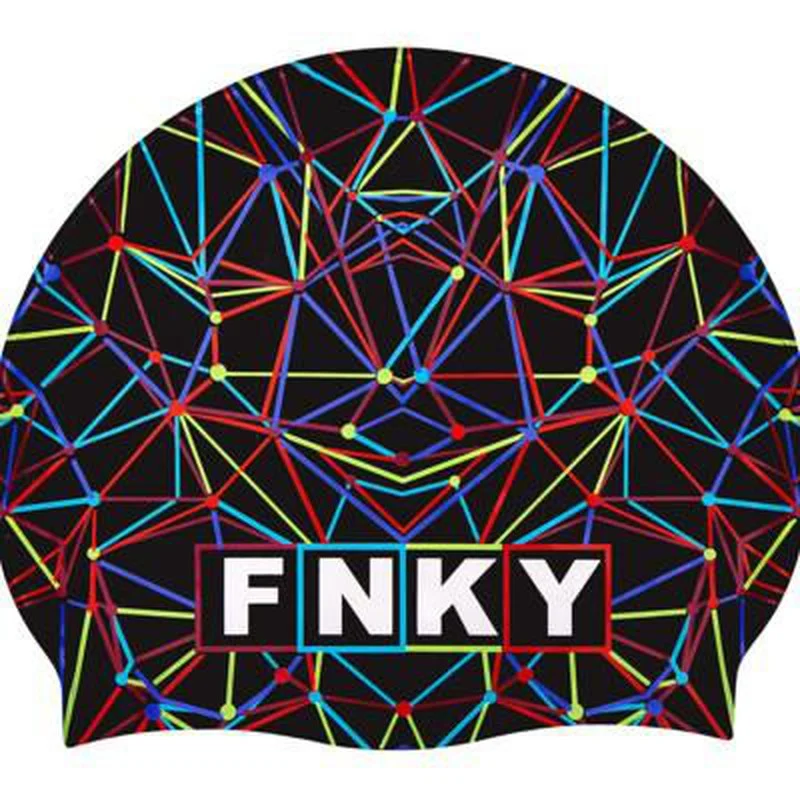Act Fast Funky Silicone Swim Cap | Star Sign