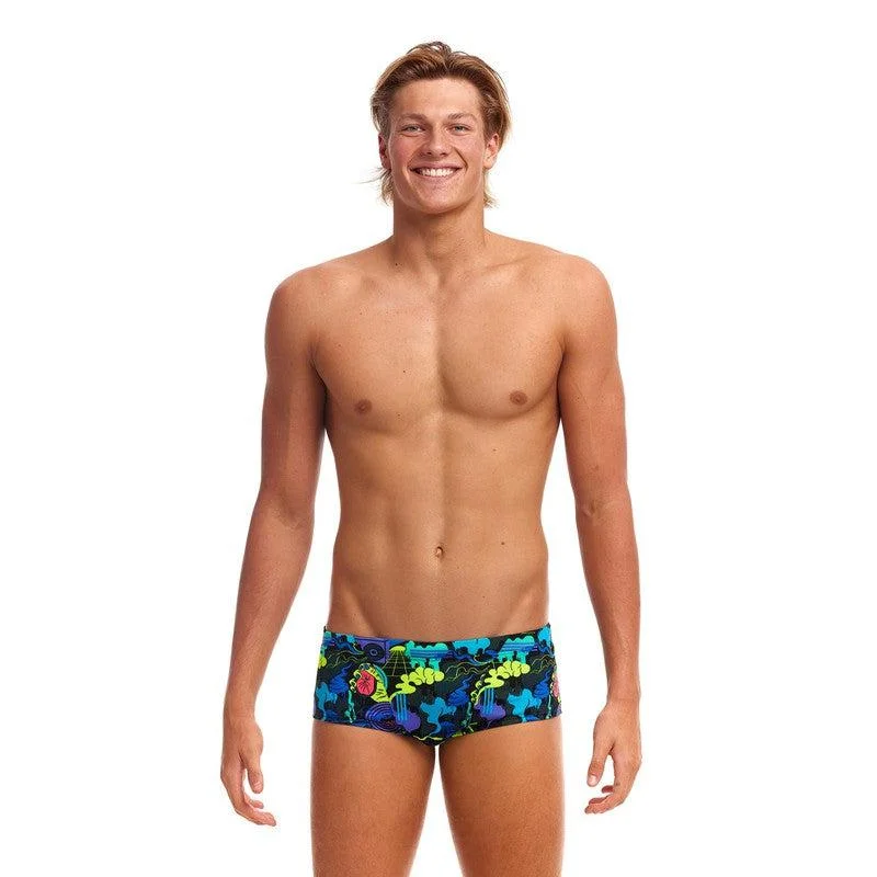 Unbeatable Deal Funky Trunks Mens Classic Trunks | Poppy Long