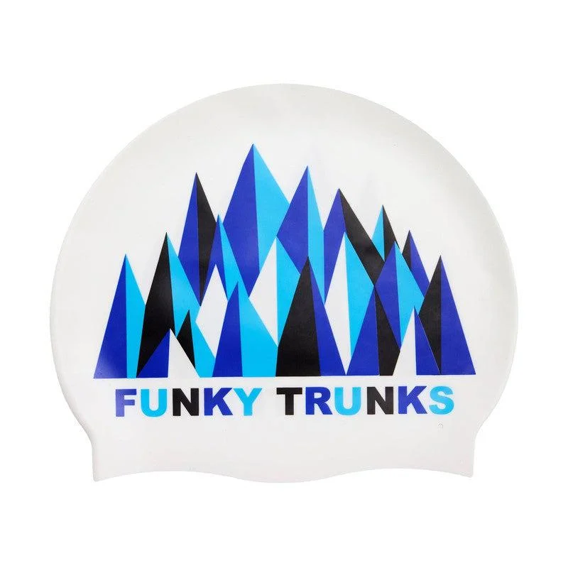 Special Savings Funky Trunks Silicone Swim Cap | Polar Caps
