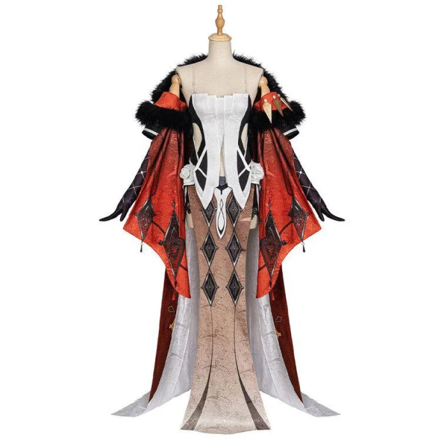 The Best Prices Game Genshin Impact La Signora Cosplay Costume Jacquard Version C00496 The Best Prices Game Genshin Impact La Signora Cosplay Costume Jacquard Version C00496