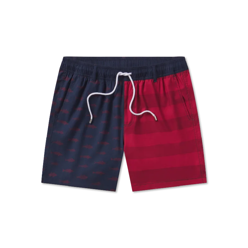 Harbor Swim Trunk - Freedom Fish