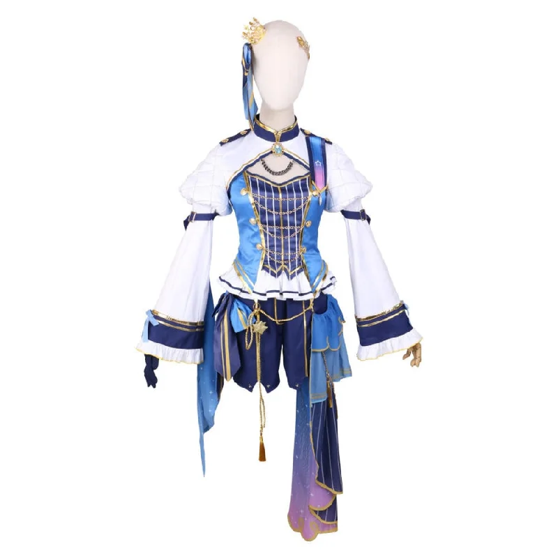 hololive Virtual YouTuber Hoshimachi Suisei Playing song clothes Cosplay Costume C02016