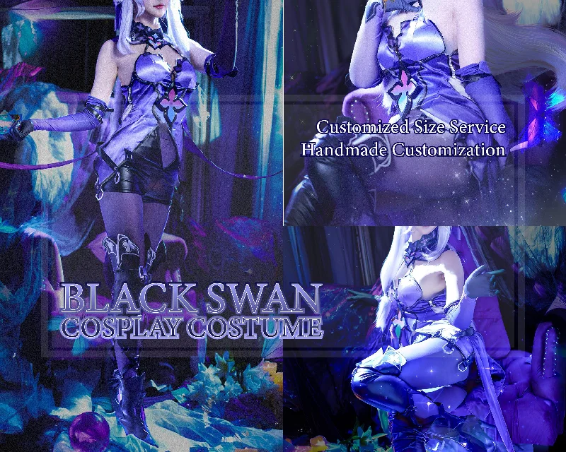 Price Rollback Black Swan Cosplay Costume Custom size AdoreHomeStudio™
