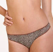 Weekend Discounts to Snag Couture Leopard Thong