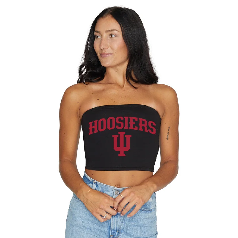 Indiana Hoosiers Black Tube Top