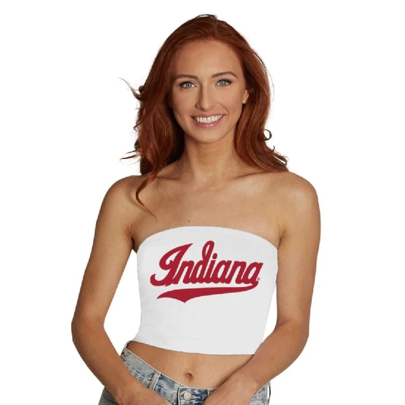 Indiana Hoosiers White Tube Top