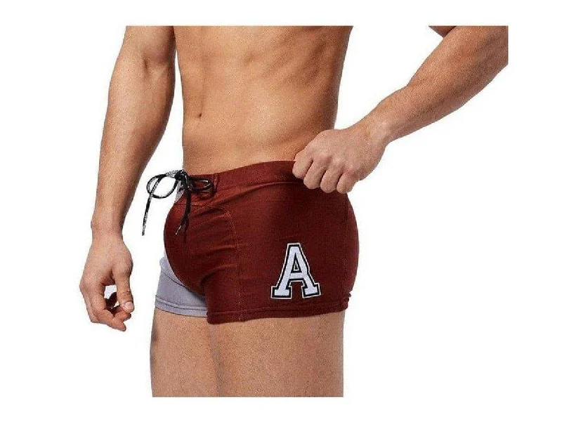 Stock Clearance Gay Swim Trunks | AUSTINBEM Athletic Jock Swim Trunks