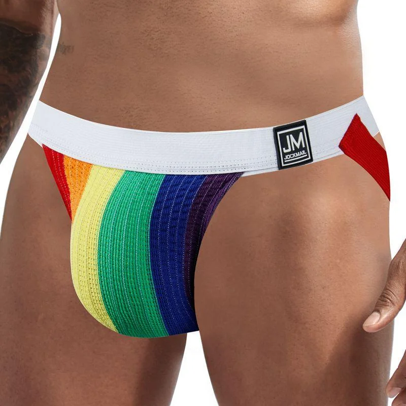 Jockmail Rainbow Jockstrap