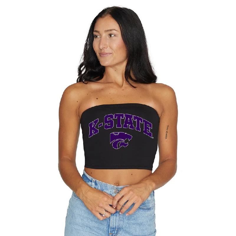 Kansas State Black Tube Top